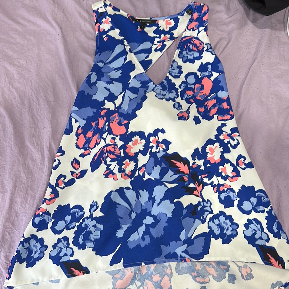 Armani Exchange floral top